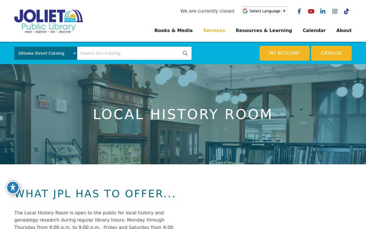 Crest Hill city directory Joliet library holdings